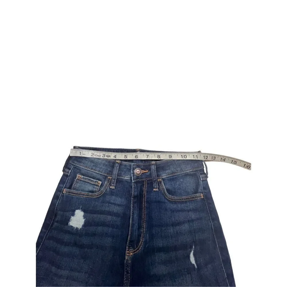 Hollister High Rise * Super Skinny distressed Jeans Sz 00S
